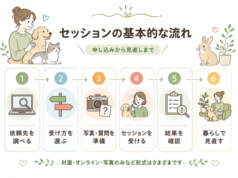 セッションの基本的な流れ