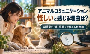 アニマルコミュニケーション 怪しい_アイキャッチ